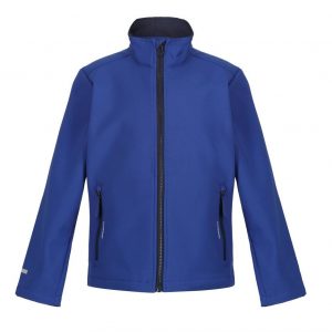 Soft shell bleu personnalisé