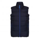 Veste sans manches bleu personnalisé