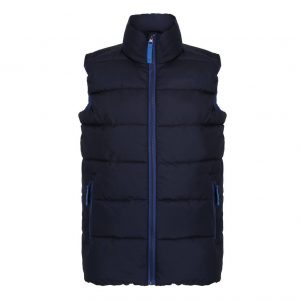 Veste sans manches bleu personnalisé
