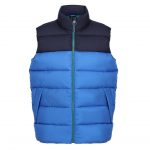 Veste sans manches bleu personnalisé
