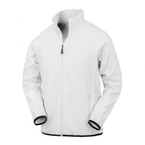 Veste zippée blanc personnalisé
