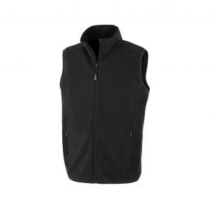 Veste sans manches noir personnalisé