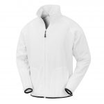 Sweat zippée blanc personnalisé
