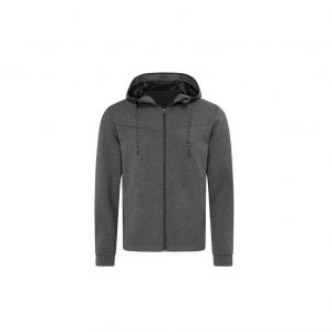 Veste à capuche gris personnalisé
