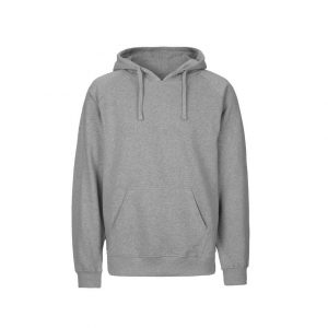 Sweat à capuche gris personnalisé