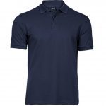 Polo bleu personnalisé