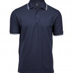 Polo bleu personnalisé