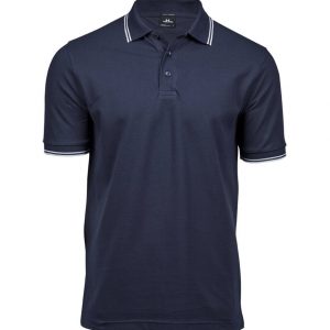 Polo bleu personnalisé