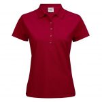 Polo rouge personnalisé