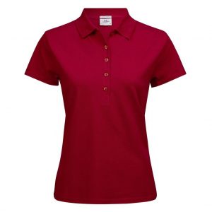 Polo rouge personnalisé