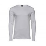 Tee-shirt manches longues blanc personnalisé