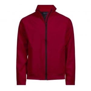 Veste softshell rouge personnalisé