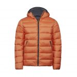 Doudoune orange personnalisé