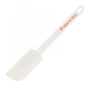 Spatule maryse de cuisine blanc personnalisé