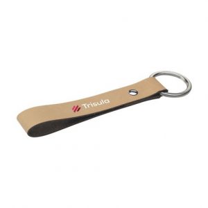 Porte-clés en cuir personnalisé