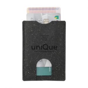 Portefeuille gris personnalisé
