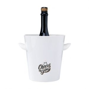 Sceau à champagne blanc personnalisé