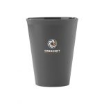 Gobelet réutilisable gris personnalisé