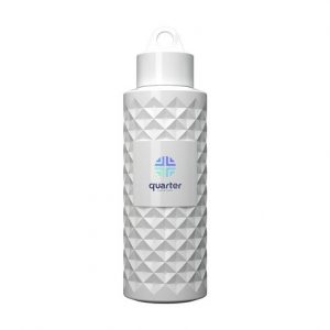 Bouteille d'eau blanc personnalisé
