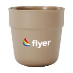 Mug à café marron personnalisé