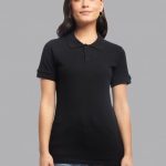 Polo noir personnalisé