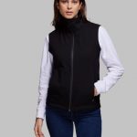Bodywarmer softshell noir personnalisé
