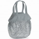 Sac filet bleu personnalisé