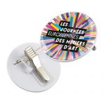 Badge avec pince épingle personnalisé