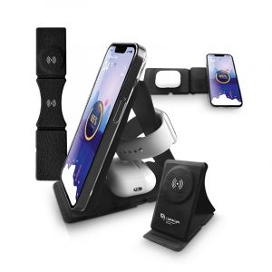 Chargeur à induction noir personnalisé