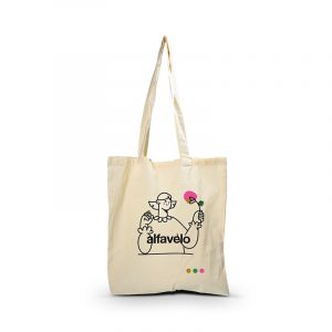 Tote bag beige personnalisé