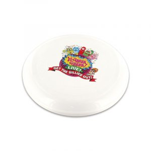 Frisbee blanc personnalisé