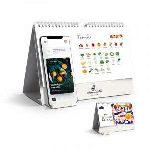 Calendrier de cuisine personnalisé