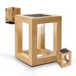 Lampe LED d'ambiance solaire personnalisé