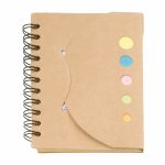 Bloc-notes avec autocollant personnalisé