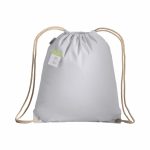 Sac à dos cordelettes blanc personnalisé