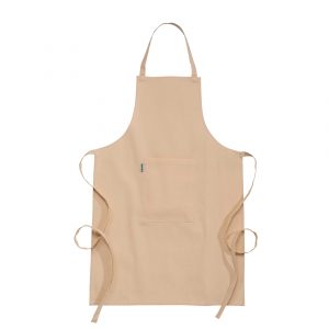 Tablier de cuisine écru personnalisé