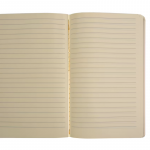 Carnet A6 beige personnalisé