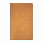 Carnet A6 beige personnalisé