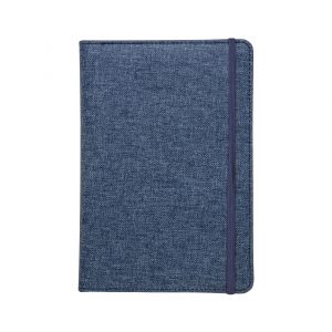 Carnet A5 bleu jean personnalisé