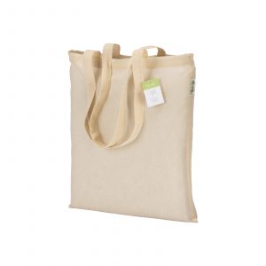 Tote bag beige personnalisé