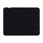 Tapis de souris et support pour téléphone noir personnalisé