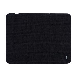 Tapis de souris et support pour téléphone noir personnalisé