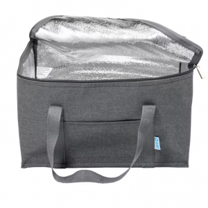 Sac isotherme gris personnalisé