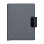 Conférencier A4 gris personnalisé