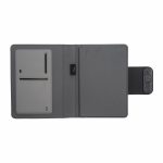 Conférencier A4 gris personnalisé