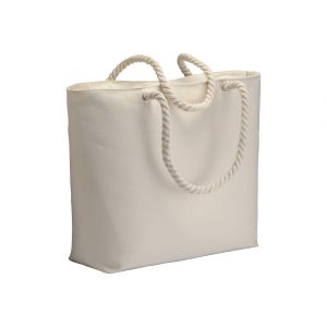 Sac de plage beige personnalisé