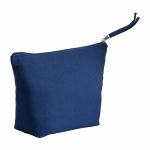 Trousse de toilette bleu personnalisable