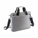 Porte ordinateur gris personnalisé