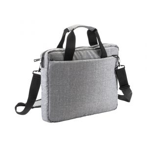 Porte ordinateur gris personnalisé