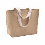 Tote bag en toile de jute personnalisé